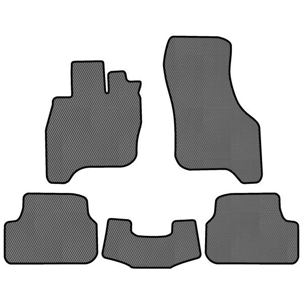 Фото - EVA коврики в салон авто EVAtech для e-Golf Volkswagen 2014-2017 1 поколение Htb EU VW1878CG5RGB