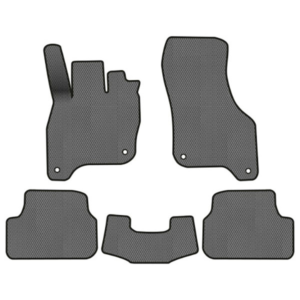 Фото - EVA коврики в салон авто EVAtech для e-Golf Volkswagen 2014-2017 1 поколение Htb EU VW1878CV5AV4RGB