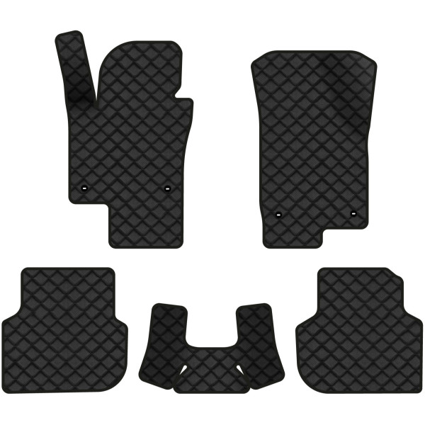 Фото - Коврики из экокожи в салон авто EVAtech ECO для Jetta (VI) AT Volkswagen 2010-2018 6 поколение Sedan EU VW31221C5TL4BBB