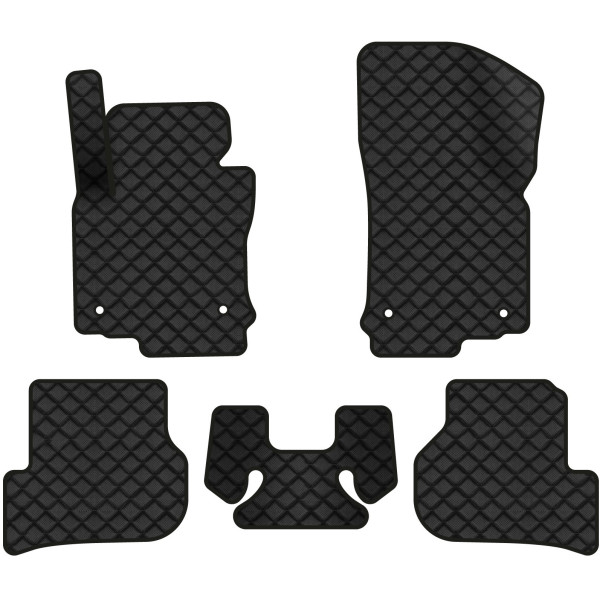 Фото - Коврики из экокожи в салон авто EVAtech ECO для Golf (VI) MT Volkswagen 2009-2012 6 поколение Combi EU VW31375C5AV4BBB