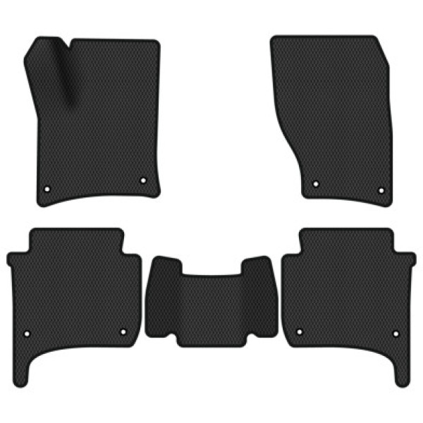 Фото - EVA коврики в салон авто EVAtech для Touareg (7P) Restyling (4-zone climate control) Volkswagen 2014-2018 2 поколение SUV EU VW33872CD5AV8RBB