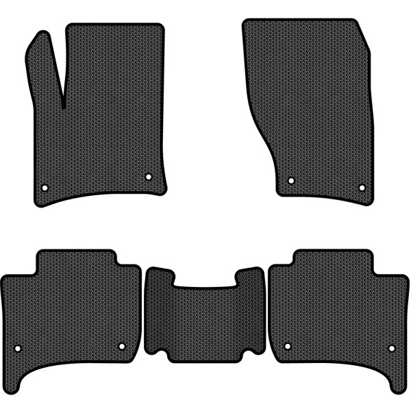 Фото - EVA коврики в салон авто EVAtech для Touareg (7P) (2-zone climate control) Volkswagen 2010-2014 2 поколение SUV EU VW3402C5AV8SBB