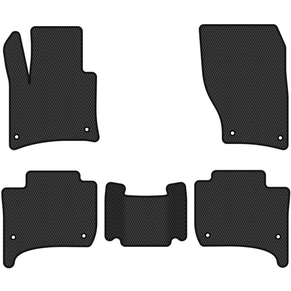 Фото - EVA коврики в салон авто EVAtech для Touareg (7P) Restyling (2-zone climate control) Volkswagen 2014-2018 2 поколение SUV EU VW3590CAP5AV8RBB