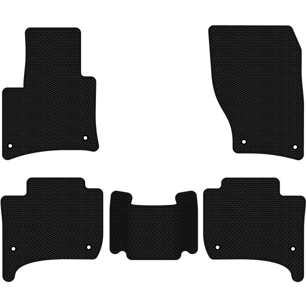 Фото - EVA коврики в салон авто EVAtech для Touareg (7P) Restyling (2-zone climate control) Volkswagen 2014-2018 2 поколение SUV EU VW3590CSP5AV8KBB