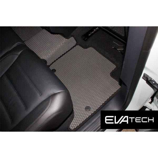 Фото - Коврики из экокожи в салон авто EVAtech ECO для Touareg (7P) Restyling (2-zone climate control) Volkswagen 2014-2018 2 поколение SUV EU VW3590CAP5AV8BBLB