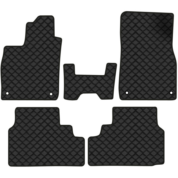 Фото - Коврики из экокожи в салон авто EVAtech ECO для ID.4 GTX Volkswagen 2020 1 поколение SUV EU VW42657PBC5AV4BBB