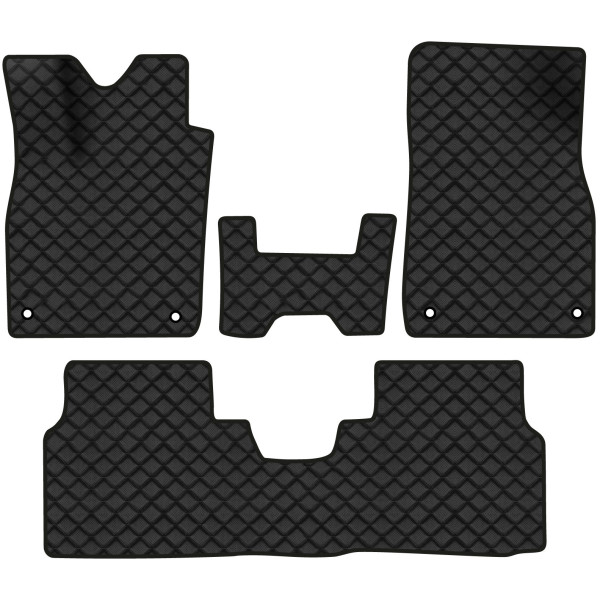Фото - Коврики из экокожи в салон авто EVAtech ECO для ID.4 GTX Volkswagen 2020 1 поколение SUV EU VW42657ZD4AV4BBB