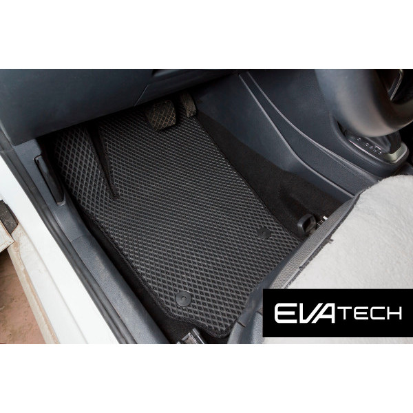 Фото - Коврики из экокожи в салон авто EVAtech ECO для Polo (V) 5-doors Volkswagen 2009-2017 5 поколение Htb EU VW3268C5AV4BBB