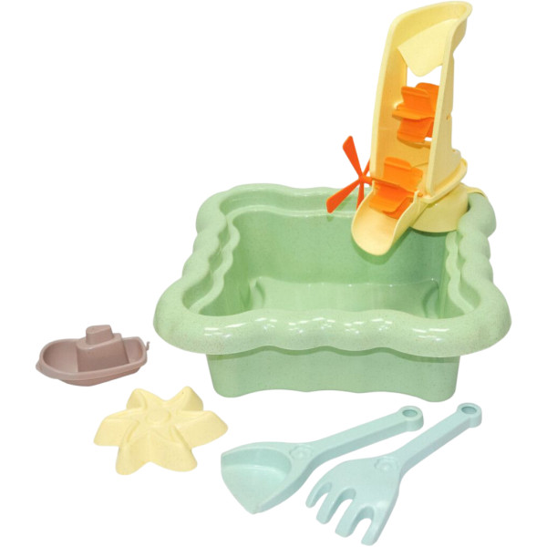 Фото - Набор для игры в песочнице ELFIKI с мельницей (39755)