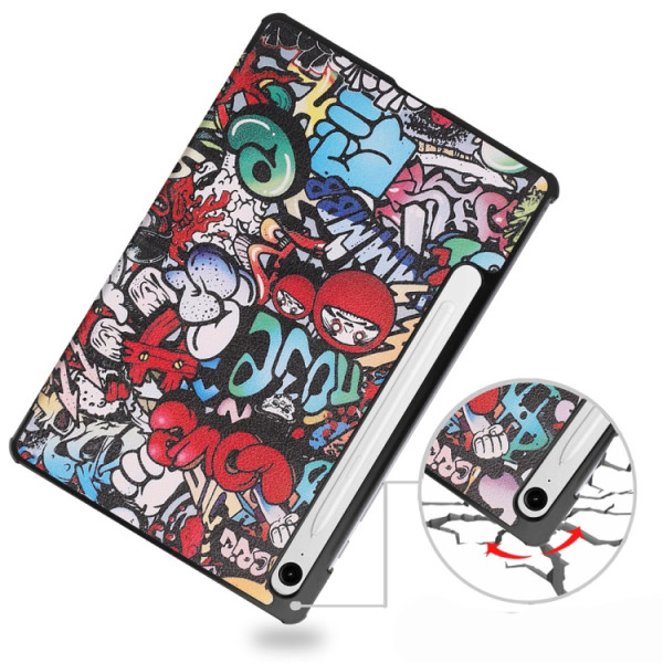Фото - Чехол для планшета BeCover Smart Case for Samsung Galaxy Tab S10 FE (SM-X520/SM-X526) 10.9" Graffiti (713285)