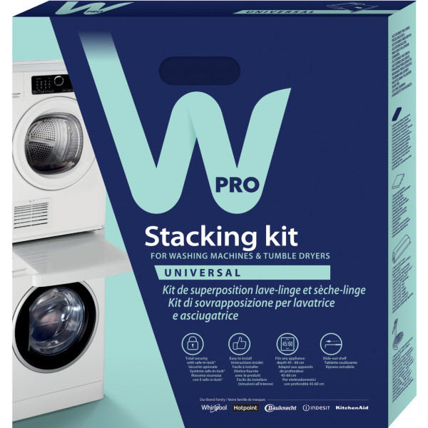 Фото - Комплект креплений для установки в колонну Whirlpool Shelf Stacking Kit (484000008436)