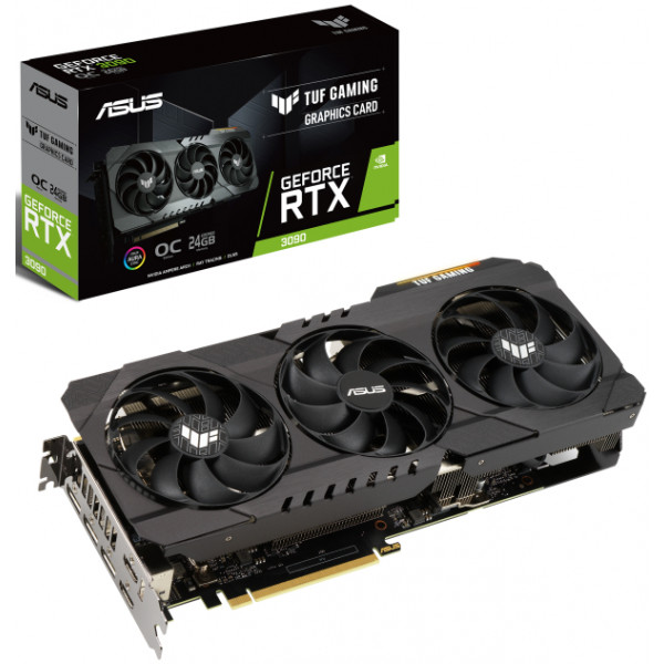 Фото - Видеокарта Asus NVIDIA RTX 3090 (TUF-RTX3090-O24G-GAMING)