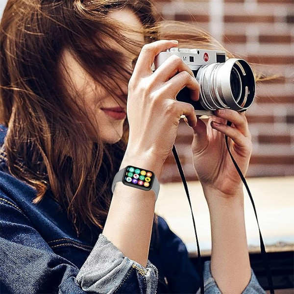Фото - Ремешок для фитнес-браслета BeCover for Xiaomi Smart Band 9 Pro Grey (713203)
