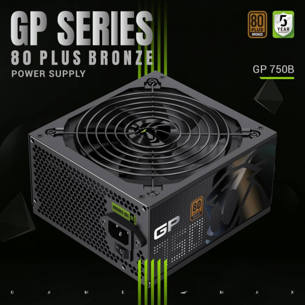 Фото - Блок питания для ПК Gamemax GP 750B