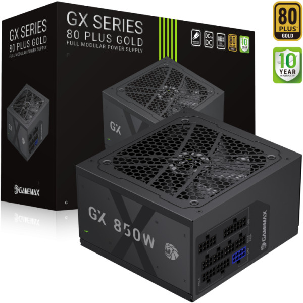 Фото - Блок питания для ПК Gamemax GX 850GF