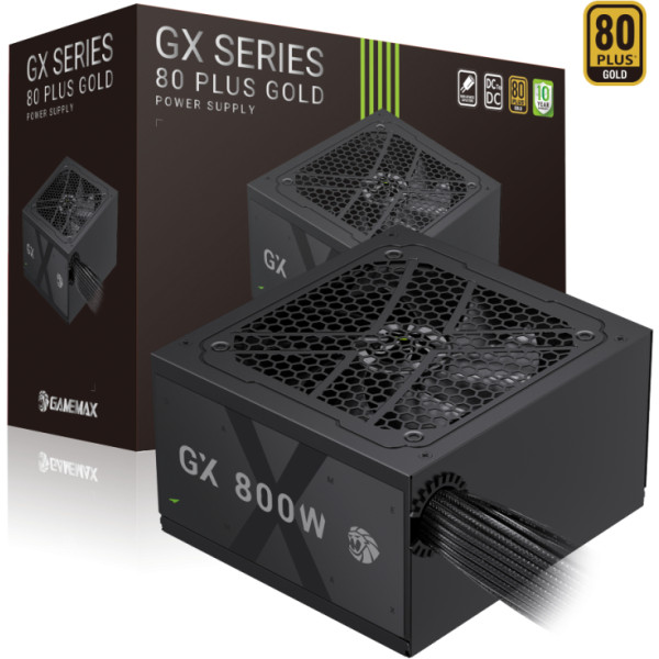 Фото - Блок питания для ПК Gamemax GX 800G