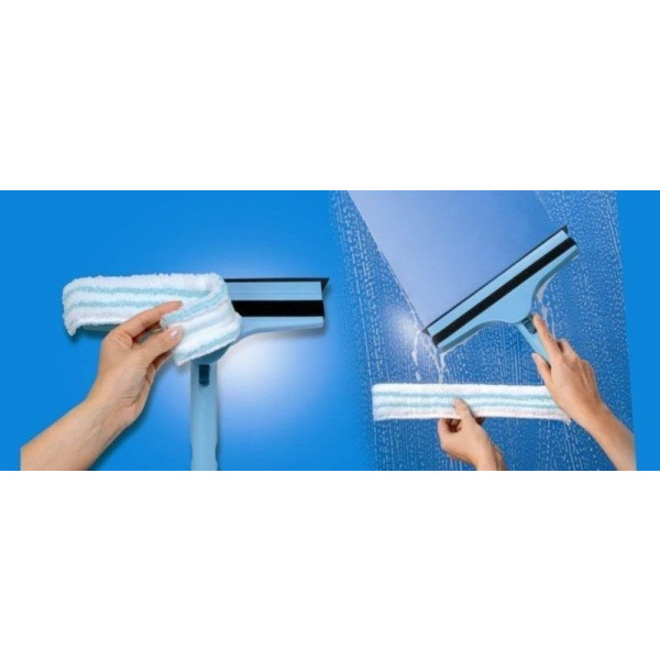 Фото - Щетка для мойки стекла Leifheit Швабра д/окон W&F Cleaner L md Tele 210 51120