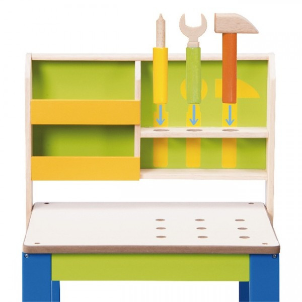 Фото - Сюжетно-ролевая игра. Набор-профессий Wonderworld Wonderworld Стол Плотника (WW-4560)