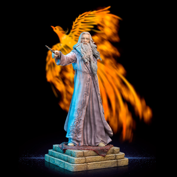Фото - Коллекционная фигурка Iron Studios HARRY POTTER Dumbledore Art Scale 1/10 (WBHPM79022-10)