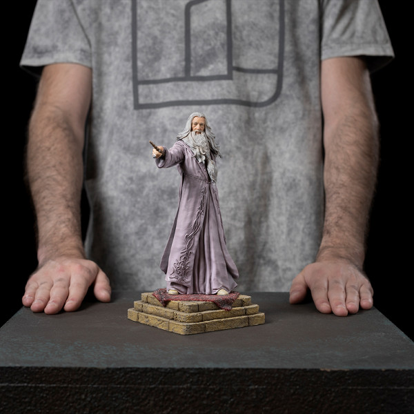 Фото - Коллекционная фигурка Iron Studios HARRY POTTER Dumbledore Art Scale 1/10 (WBHPM79022-10)