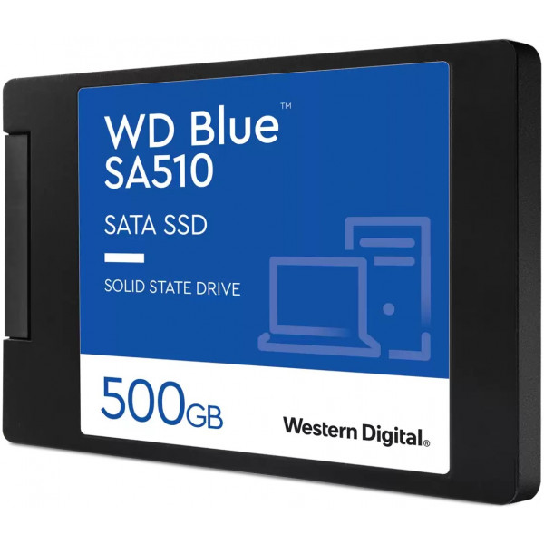 Фото - SSD-накопитель внутренний Western Digital SATA 2.5" 500GB BLUE SA510 (WDS500G3B0A)