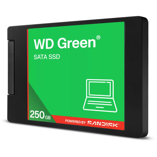 Фото - SSD-накопитель внутренний Western Digital SSD SATA 2.5" 250GB 545MB/S GREEN (WDS250G5G0A)