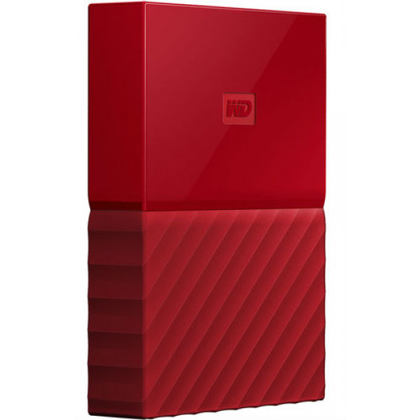 Фото - Жесткий диск внешний Western Digital My Passport 4 TB Red (WDBYFT0040BRD)