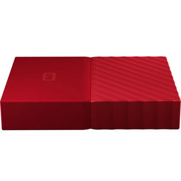 Фото - Жесткий диск внешний Western Digital My Passport 4 TB Red (WDBYFT0040BRD)