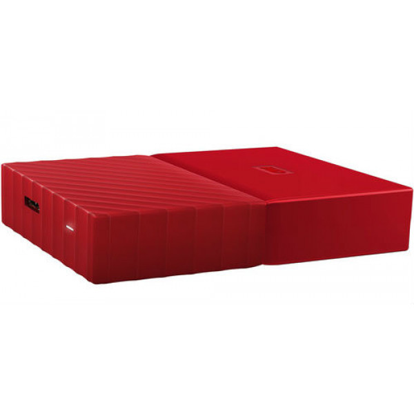 Фото - Жесткий диск внешний Western Digital My Passport 4 TB Red (WDBYFT0040BRD)