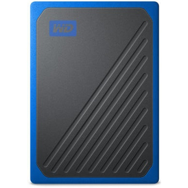 Фото - SSD-накопитель внешний Western Digital Passport Go 1TB USB 3.0 Blue (WDBMCG0010BBT-WESN)