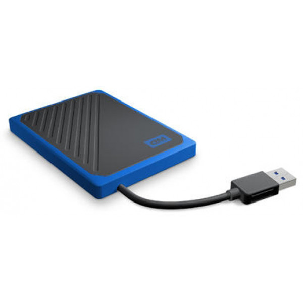 Фото - SSD-накопитель внешний Western Digital Passport Go 1TB USB 3.0 Blue (WDBMCG0010BBT-WESN)