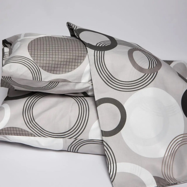 Фото - Комплект постельного белья Moon&Star Микросатин Premium Orbit Elegance 200х220 нав. 70х70 см 2 шт. (MS-890000731)