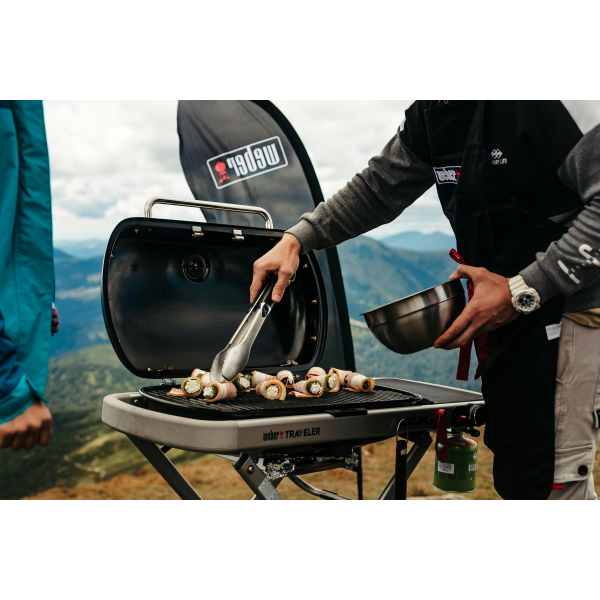 Фото - Гриль газовый Weber Traveler LP Stealth, Black (9013075)