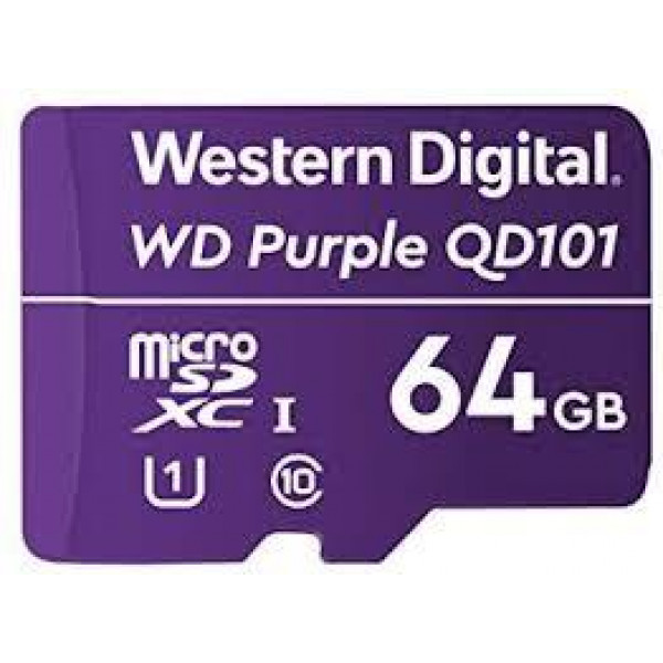Фото - Карта памяти Western Digital microSDXC 64GB UHS-I WDC (WDD064G1P0C)