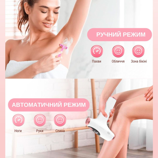 Фото - Фотоэпилятор AIMED Silk Skin IPL Series 3 White (AI-SilkGun_wh)