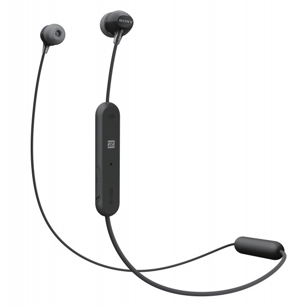 Фото - Наушники вкладыши беспроводные Sony WI-C300 Black (WIC300B.E)