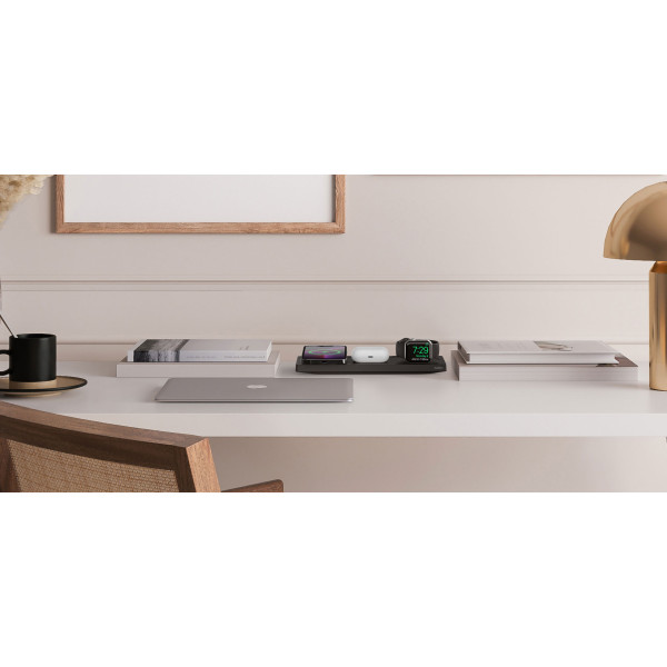 Фото - Беспроводное зарядное устройство Belkin MagSafe 3in1 Black (WIZ016VFBK)