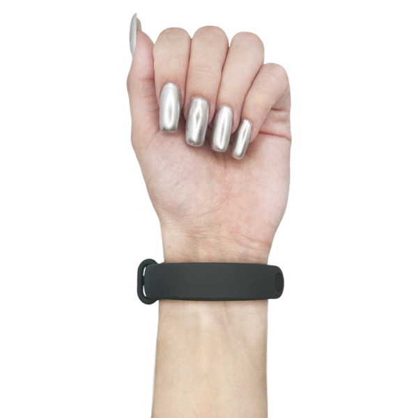 Фото - Ремешок для фитнес-браслета BeCover for Xiaomi Mi Smart Band 10 Steel Gray (713606)