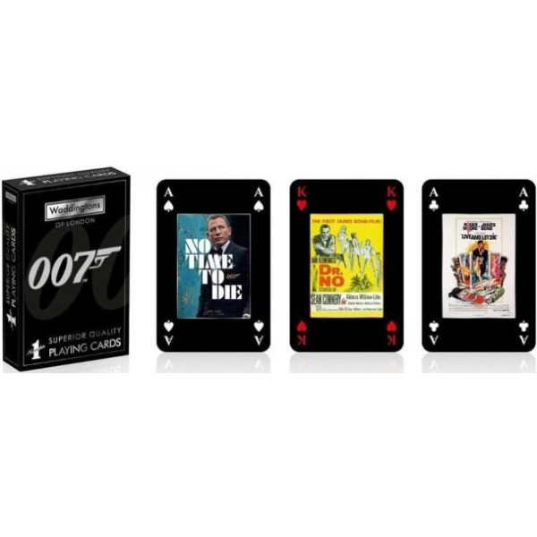 Фото - Настольная игра карточная (18+) Winning Moves JAMES BOND 007 Waddingtons No. 1 ORIGINAL CLASSIC (WM00383-EN1-12)