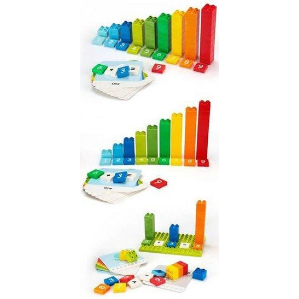 Фото - Пластиковый конструктор Wange Ранняя математика (510)