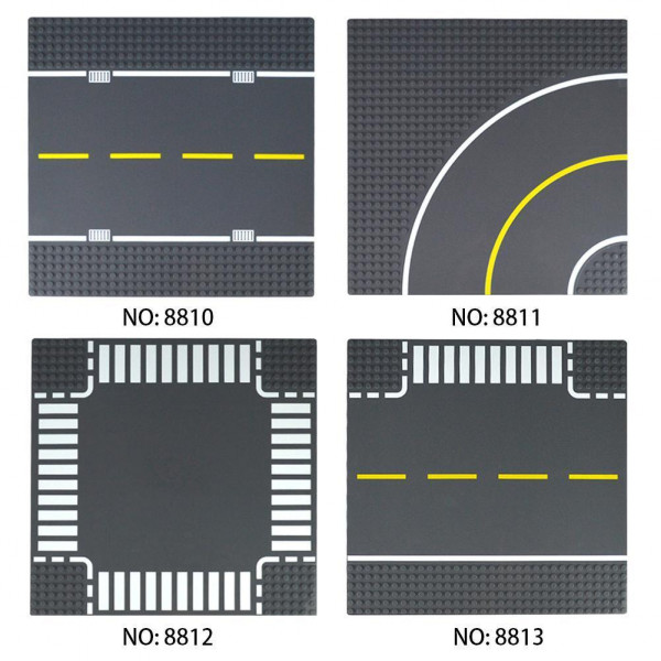 Фото - Пластиковый конструктор Wange Опорная плита для дороги 32x32 (8812)