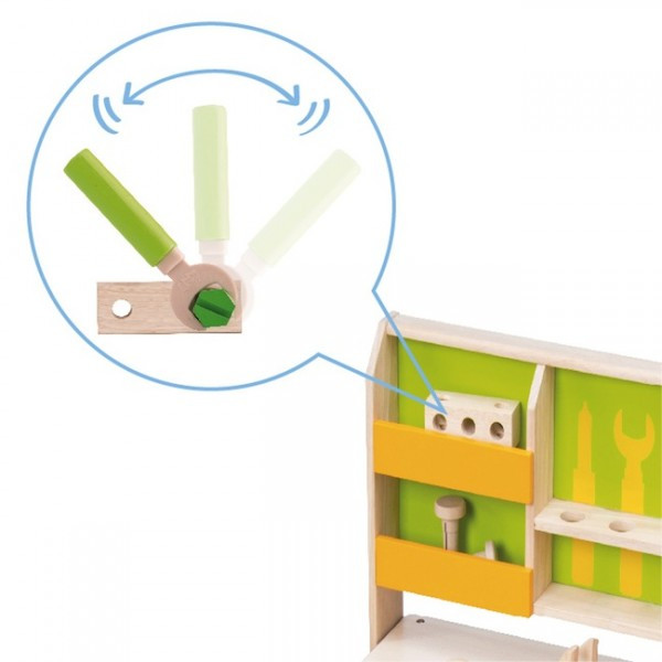 Фото - Сюжетно-ролевая игра. Набор-профессий Wonderworld Wonderworld Стол Плотника (WW-4560)