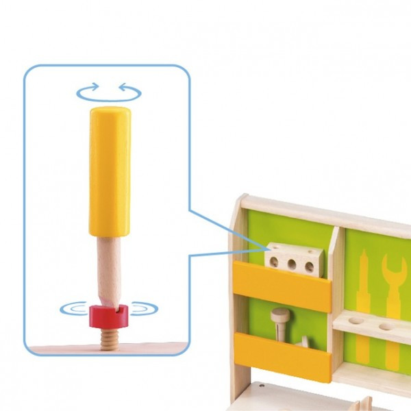 Фото - Сюжетно-ролевая игра. Набор-профессий Wonderworld Wonderworld Стол Плотника (WW-4560)