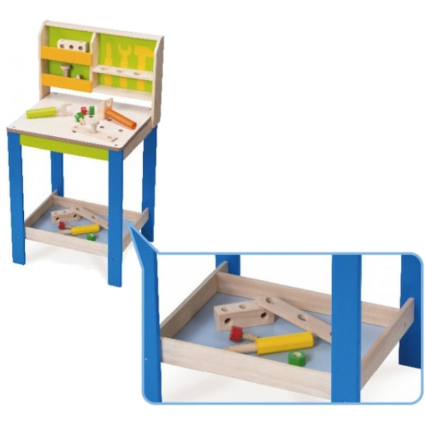 Фото - Сюжетно-ролевая игра. Набор-профессий Wonderworld Wonderworld Стол Плотника (WW-4560)