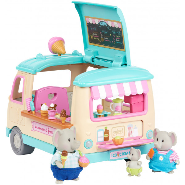 Фото - Коллекционные фигурки Li'l Woodzeez Фургон с мороженым (WZ6634Z)