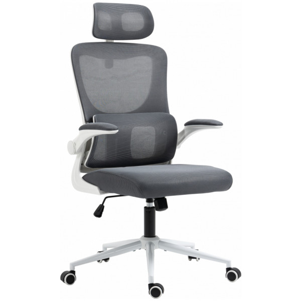 Фото - Кресло офисное GT Racer X-5728 White/Gray