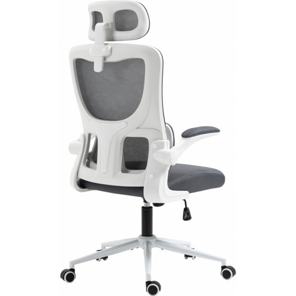 Фото - Кресло офисное GT Racer X-5728 White/Gray