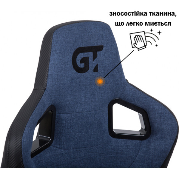 Фото - Кресло для геймеров GT Racer X-8005 Dark Blue/Black