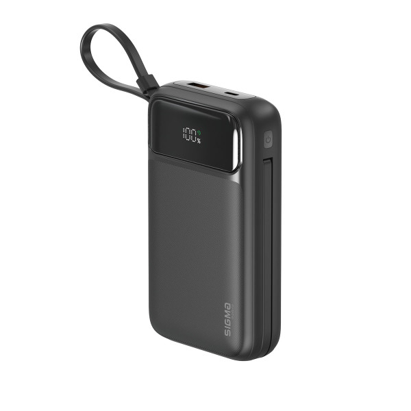 Фото - Батарея мобильная Sigma mobile X-power SI20A8QL-MAG black, (20000mAh, QC22.5W), Magsafe
