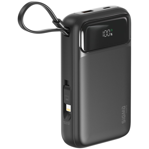 Фото - Батарея мобильная Sigma mobile X-power SI20A8QL-MAG black, (20000mAh, QC22.5W), Magsafe